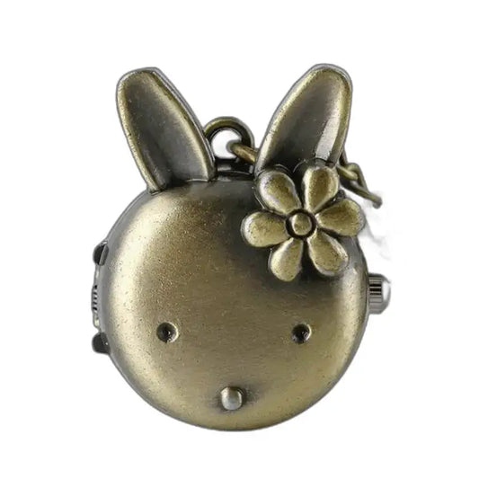 Collana lunga vintage Coniglio in Bronzo dal design unico per uno stile senza tempo