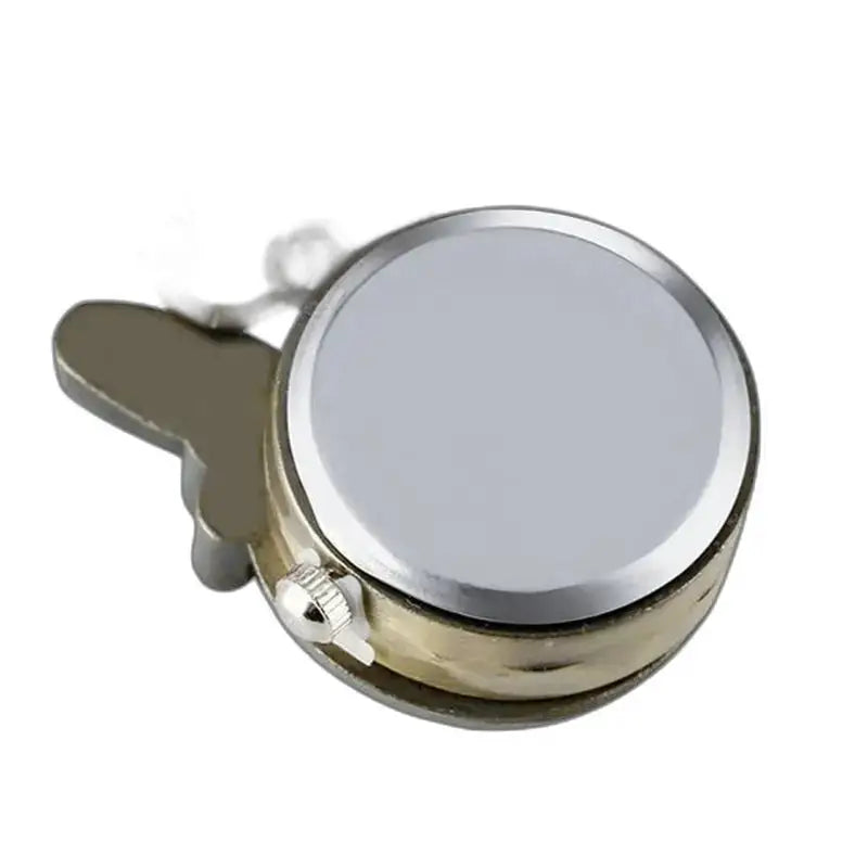 Orologio vintage con collana lunga con coniglio in bronzo dal design unico in oro e argento