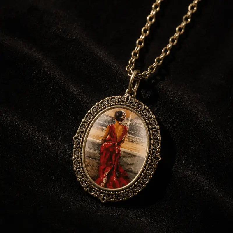 Pendente per orologio da tasca vintage da donna al quarzo - Univers Gousset